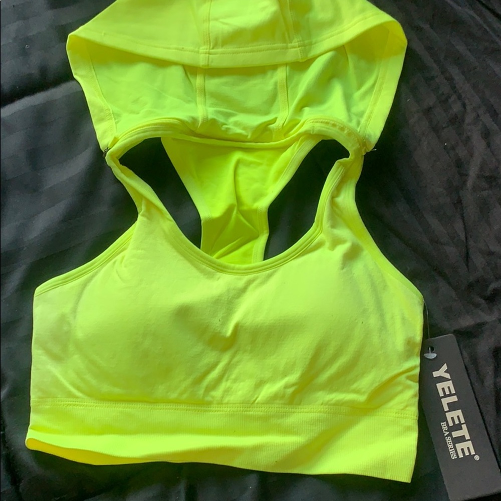 NWT!! NEON SPORTS BRA